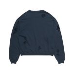 Acne Studio Distressed fleece sweatshirt