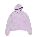 Acne Studio Distressed logo hoodie