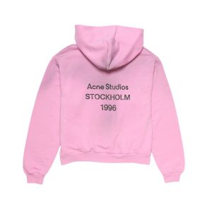 Acne Studio Fleece logo hoodie