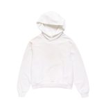 Acne Studio Fleece logo White hoodie