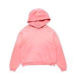 Acne Studio Fleece logo Red hoodie