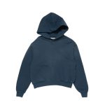 Acne Studio Fleece logo black hoodie