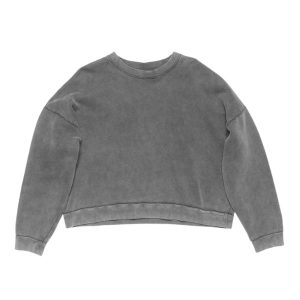 Acne Studio Rubber logo fleece sweatshirt