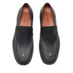 Acne Studios Black Leather Moccasins