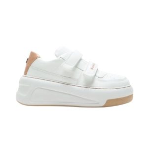 Acne Studios Leather Touch-Strap Sneakers
