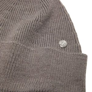 Acne Studios Rivet Wool Hat Grey
