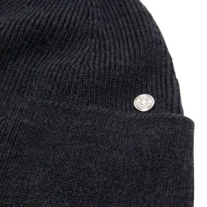 Acne Studios Rivet Wool Hat Navy