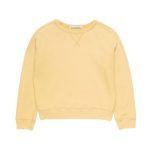 Acne Studios Sprayed Logo Sweatshirt Light Yellow