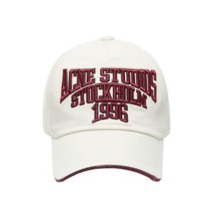 Acne Studios Stockholm Cap White