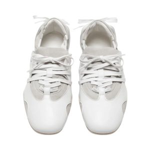 Acne Studios White Leather Sneakers