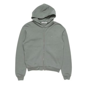 Acnes Studios Face Logo Zip-up Hoodie