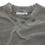 Relaxed rubber Acne Studio logo sweatshirt