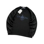 Acne Studios Black Long Sleeve Floragatan 13 Tee