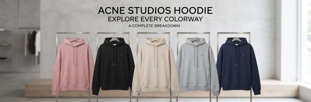 Acne Studios Hoodie and What Comes in Each Colorway