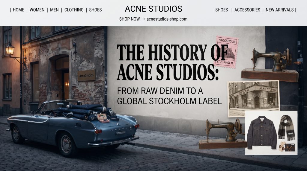 The History of Acne Studios: From Raw Denim to a Global Stockholm Label