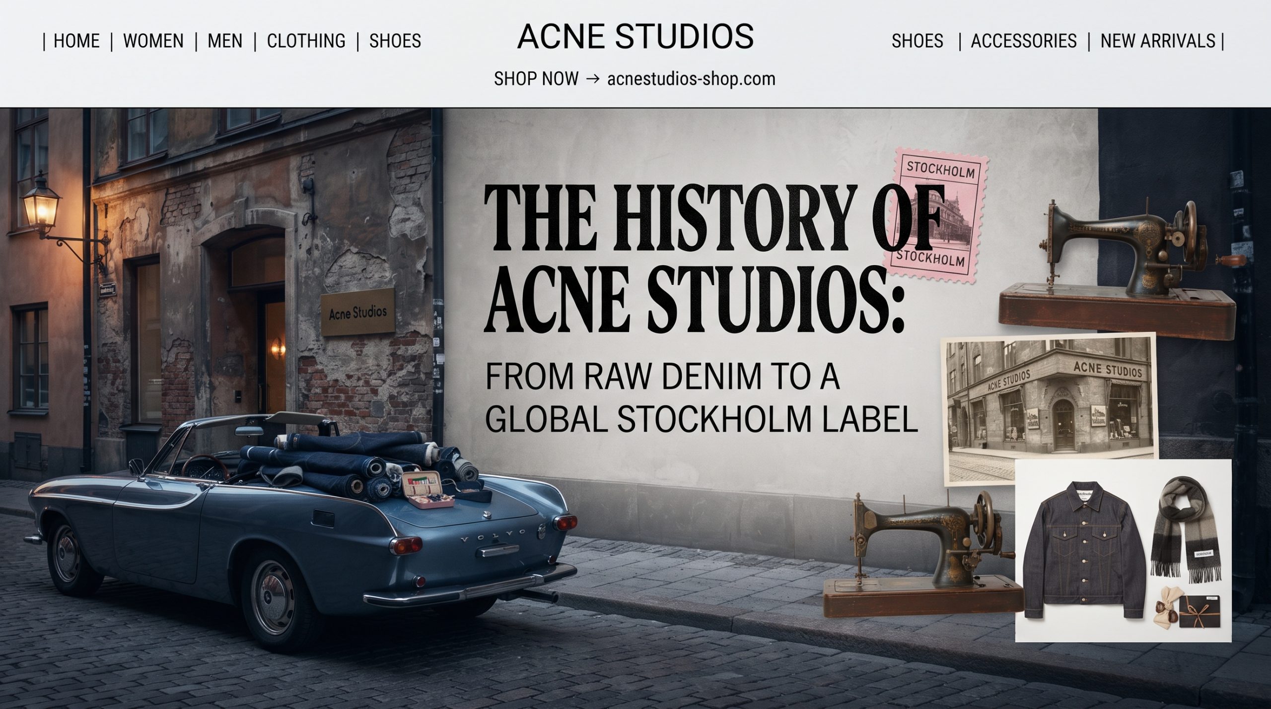 The History of Acne Studios: From Raw Denim to a Global Stockholm Label