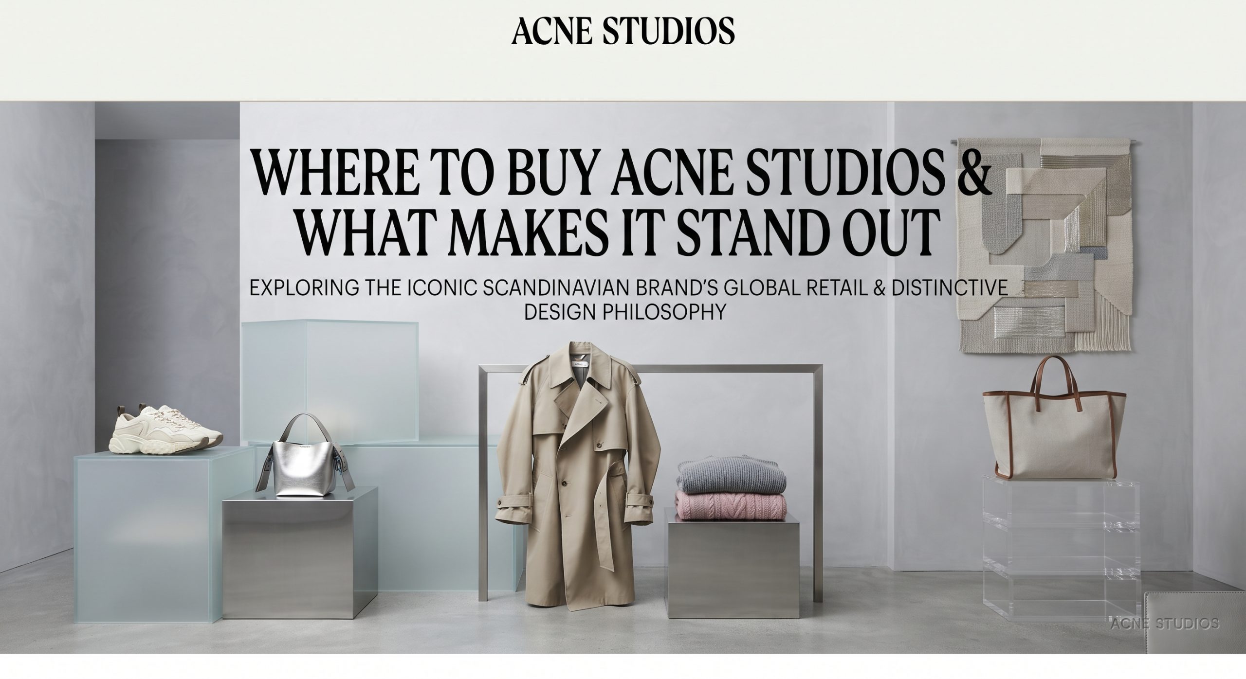 Where to Buy Acne Studios & What Makes It Stand Out
